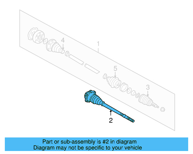 Inner Joint Assembly 1K0-498-103-X - View 44