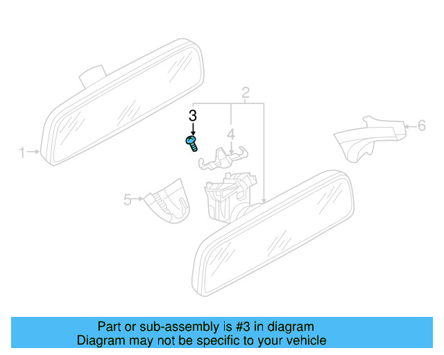 Mirror Inside Bolt N-106-133-01 - View 15