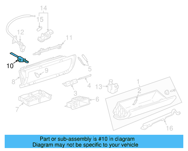 Stopper 3D1-858-309-B - View 3
