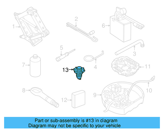 Spare Wheel Mounting Nut 1K0-803-899-D - View 16