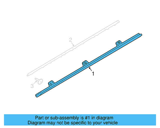 Side Trim 5C5853855C - View 3