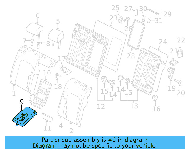 Armrest 5GM-885-081-Q-SL1