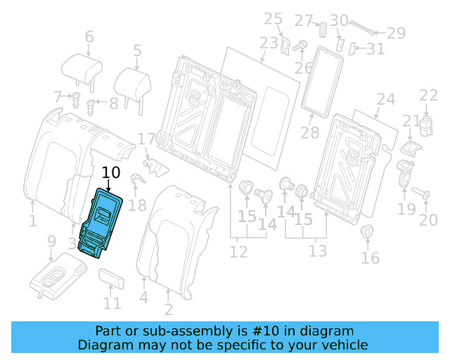 Bracket 5GM-885-961-AHP - View 9