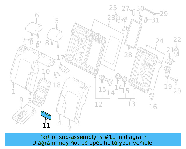 Center Cushion 5GM-885-873-C-SL1