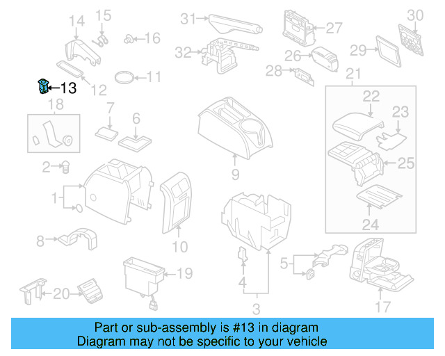 12 Volt Accessory Power Outlet 1K0-035-724 - View 3