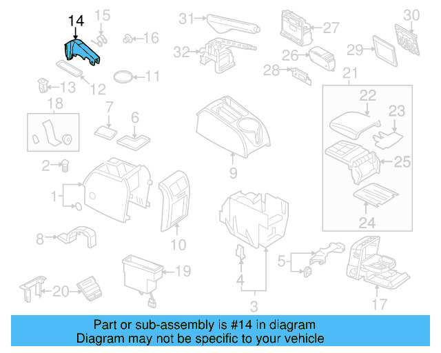 Storage Box 1K0-857-925-E-1QB - View 7