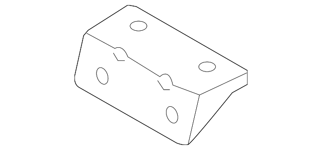 Lower Bracket 1K0-253-463-AF - View 2