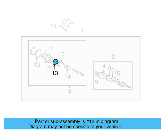 Inner Boot Seal 8D0-407-309 - View 5