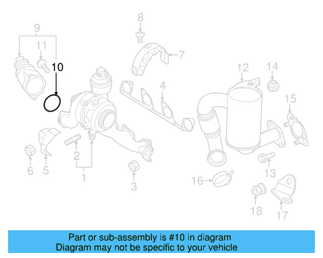 Exhaust Manifold Lock Nut N-908-946-01 - View 24