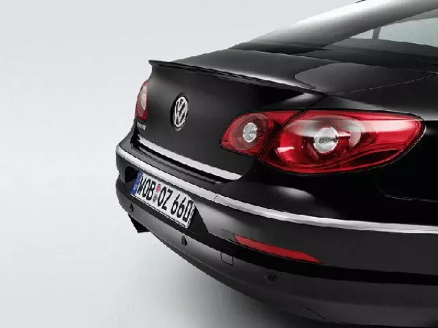Rear Lip Spoiler 3c8071640gru - View 3