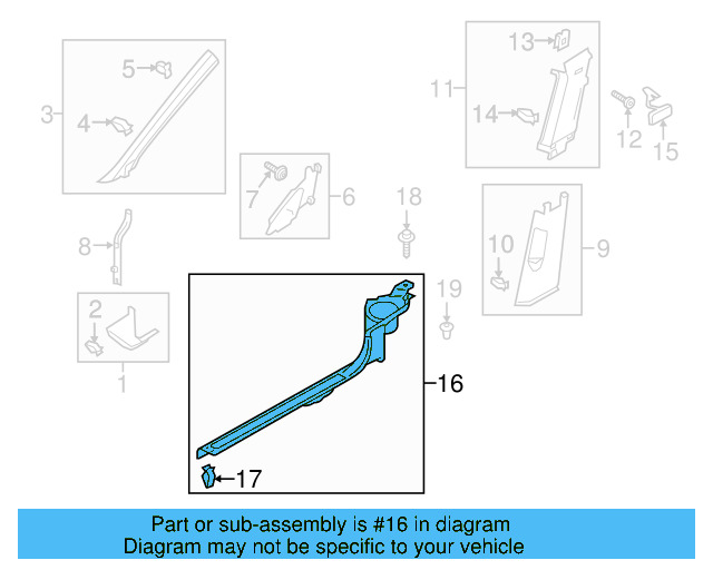 Scuff Plate 5GM-853-371-ZA2 - View 3
