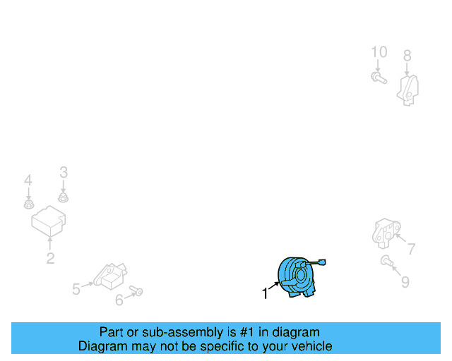 Clock Spring 1K0-959-653-C - View 30