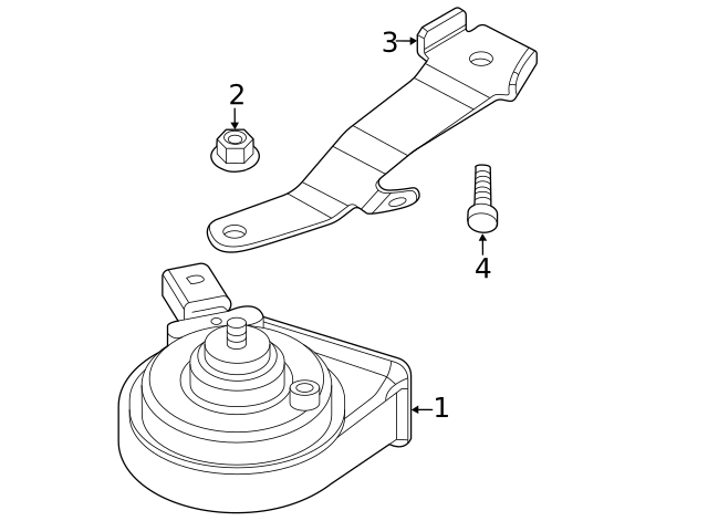High Note Horn 5C0-951-223-C - View 47