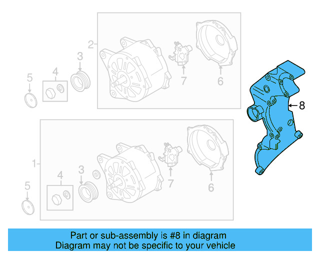 Mount Bracket 07K-903-141-B - View 3