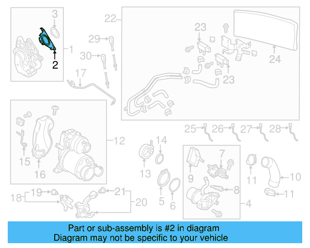 Valve Gasket 04L-131-547-A - View 16