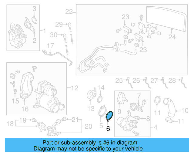Cooler Gasket 04L-131-547 - View 7