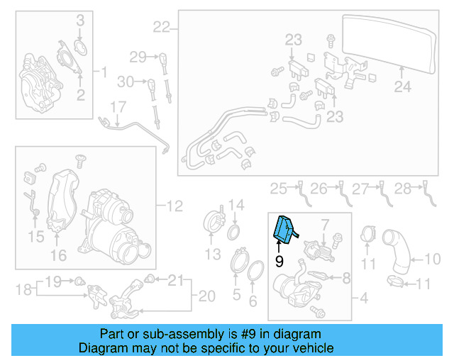 Heat Shield 04L-971-461-AP - View 5