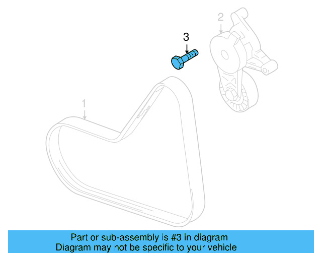Motor Mount Bolt N-106-408-01 - View 18