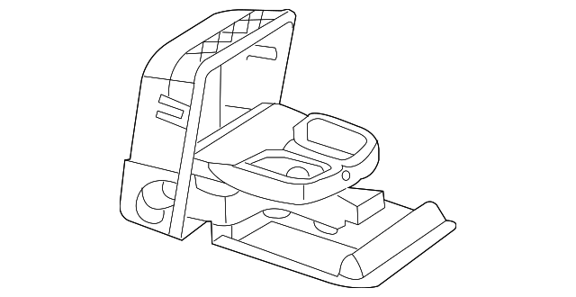 Console Armrest Cover 1K0-864-207-F-77H - View 17
