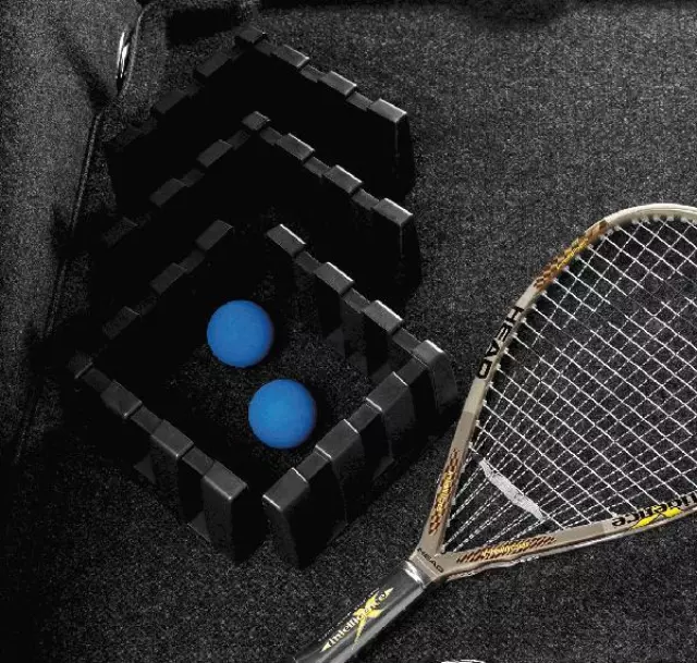 Heavy Duty Trunk Liner With Cargo Blocks 3C5-061-166-469 - View 7