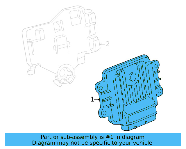 Control Module 09S-927-158-BL - View 3