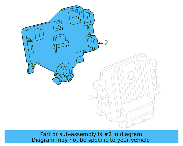 Mount Bracket 2GJ-927-163 - View 2
