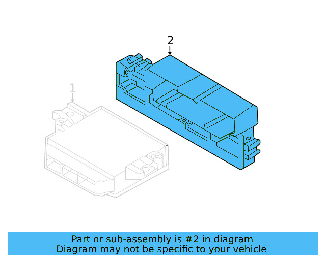 Relay Plate 5Q0-937-503-F - View 50