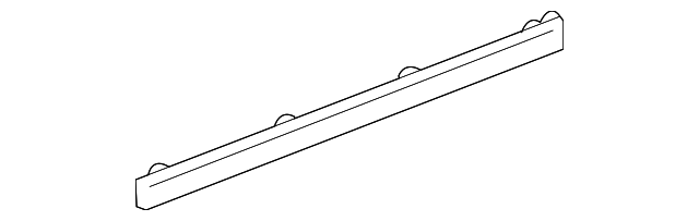 Side Molding (Unpainted) 3b0898572gru - View 10