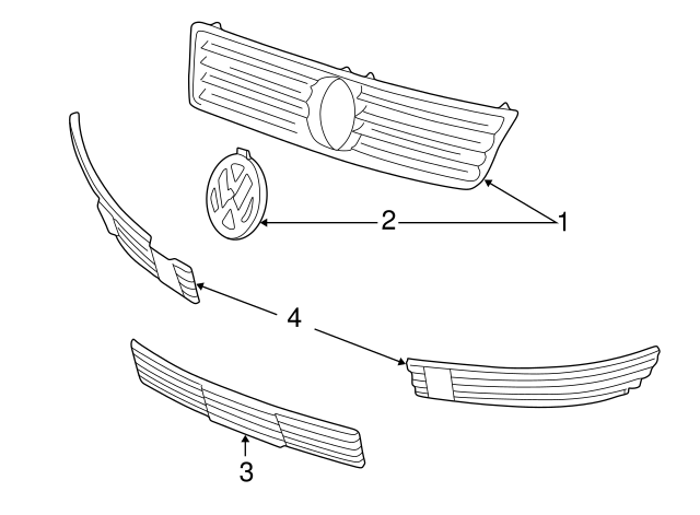 Ornament 3B0-853-601-ULM