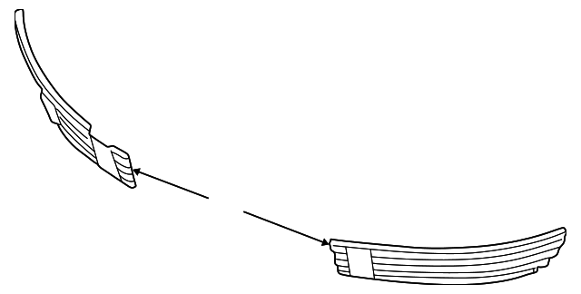 Grille 3B0-853-678-B-B41 - View 2