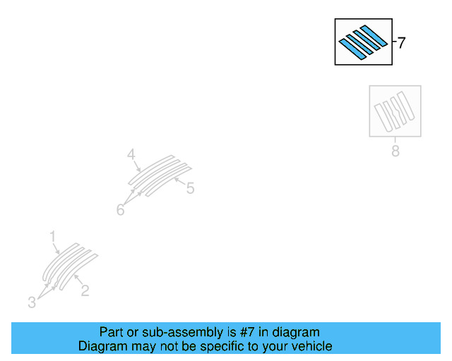 Stripe Tape 5C5-853-151-AA-RN1 - View 4