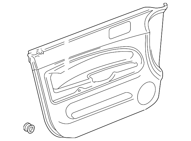 Door Trim Panel 3B1-867-011-CE-EWP - View 3