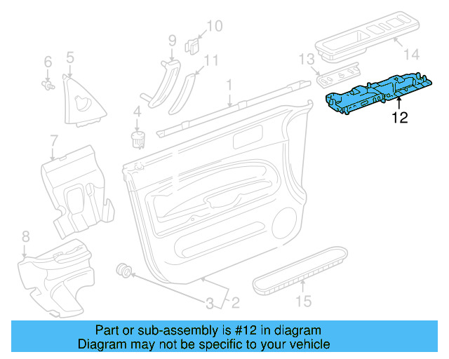 Pull Panel 3B1-867-179-C-B41 - View 17