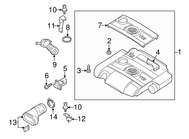 Air Mass Sensor Screw N-903-474-02 - View 2