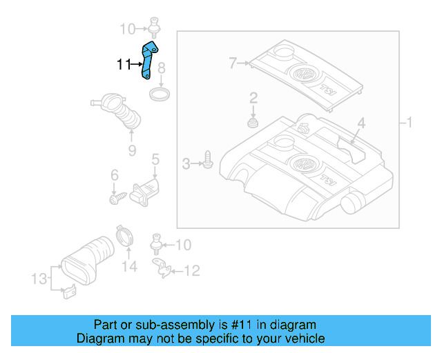 Retainer Plate 06F-133-344-C - View 11