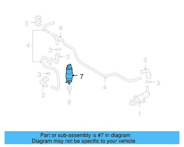 Washer Pump 3B7-955-681 - View 38