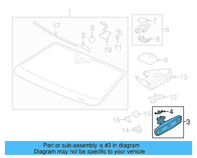 Mirror Inside 3C0-857-511-J-9B9 - View 49
