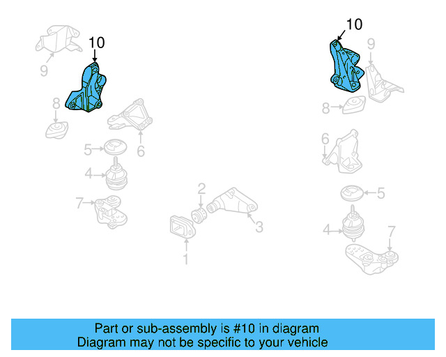 Trans Support 8D0-399-107-T - View 16