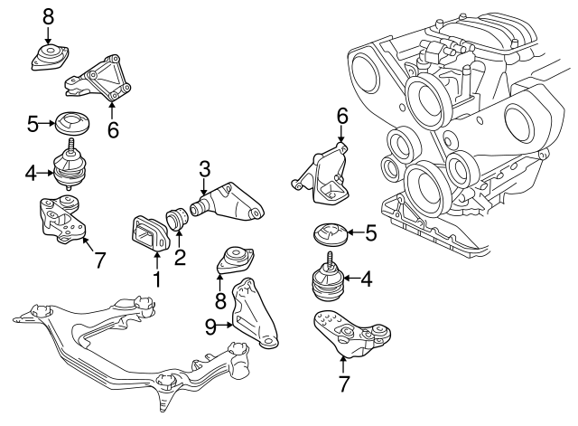 Front Mount 8D0-199-335-F - View 11