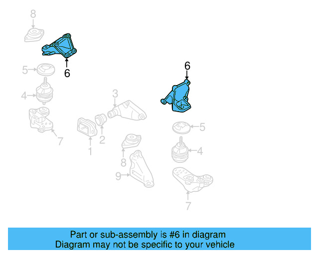 Mount Bracket 8D0-199-308-D - View 12