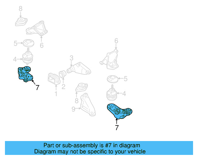 Mount Bracket 8E0-199-351-M - View 29