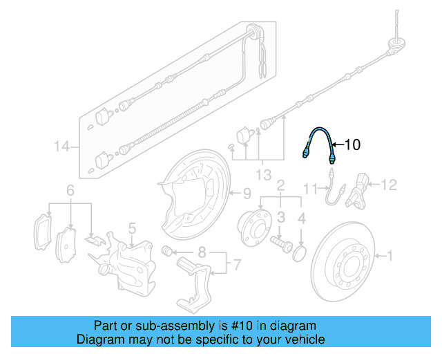 Brake Hose 1K0-611-775-C - View 58