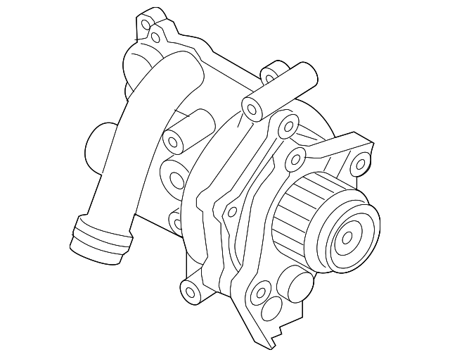 Water Pump 06J-121-026-G - View 2