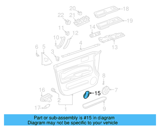 Insert Panel 3B0-868-134-4EW - View 10