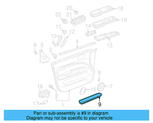 Insert 3B0-868-133-B-89J - View 5