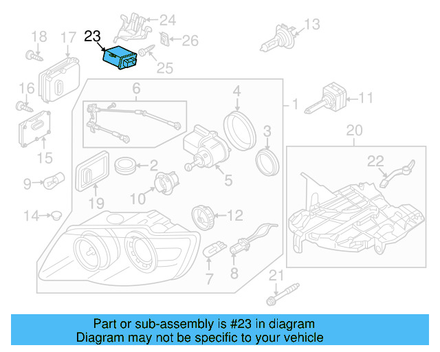 Control Module 7L6-941-329-B - View 27