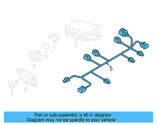 Harness 5C5-971-104-K - View 5