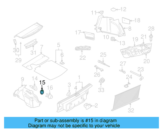 Sound Absorber 1K5-867-843-A - View 48