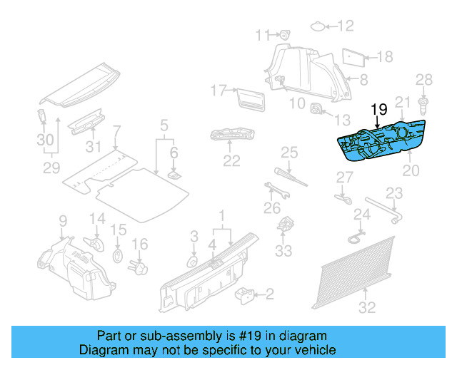 Tool Compartment 1K5-012-109-D