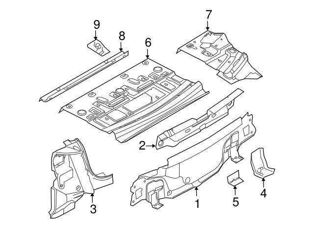 Tie Down Hook 1J0-804-299 - View 88